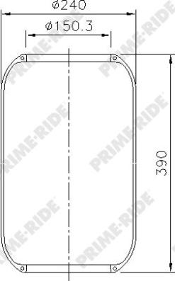 Prime-Ride 8018 - Pneimoatsperes spilvens, Pneimopiekare www.autospares.lv