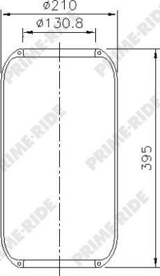 Prime-Ride 8017 - Pneimoatsperes spilvens, Pneimopiekare www.autospares.lv