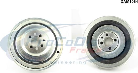 Procodis France DAM1064 - Шкив коленчатого вала www.autospares.lv