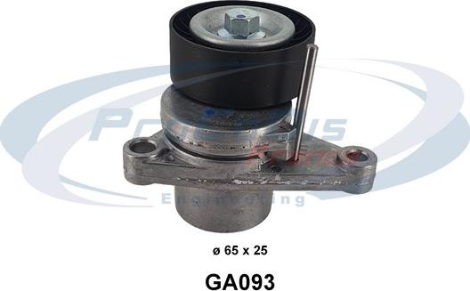 Procodis France GA093 - Натяжитель, поликлиновый ремень www.autospares.lv