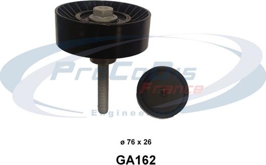 Procodis France GA162 - Натяжитель, поликлиновый ремень www.autospares.lv