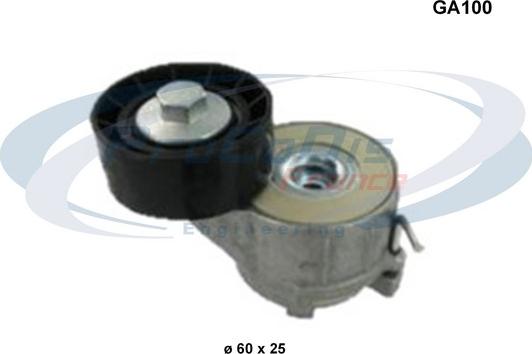 Procodis France GA100 - Pulley, v-ribbed belt www.autospares.lv