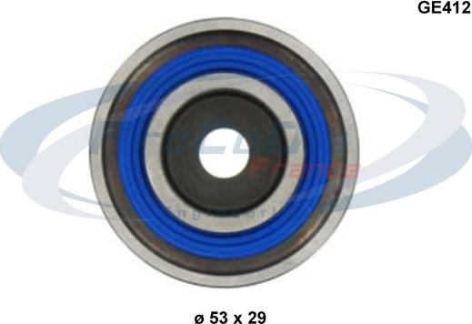 Procodis France GE412 - Направляющий ролик, зубчатый ремень ГРМ www.autospares.lv