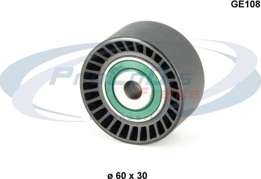 Procodis France GE108 - Deflection / Guide Pulley, timing belt www.autospares.lv