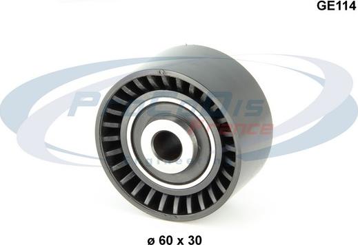 Procodis France GE114 - Deflection / Guide Pulley, timing belt www.autospares.lv