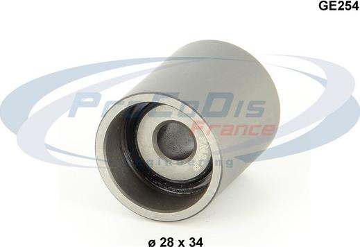 Procodis France GE254 - Направляющий ролик, зубчатый ремень ГРМ www.autospares.lv