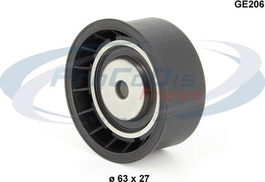 Procodis France GE206 - Deflection / Guide Pulley, timing belt www.autospares.lv