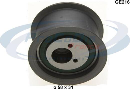 Procodis France GE216 - Deflection / Guide Pulley, timing belt www.autospares.lv