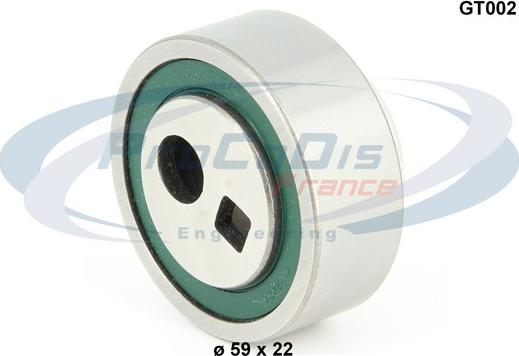 Procodis France GT002 - Tensioner Pulley, timing belt www.autospares.lv