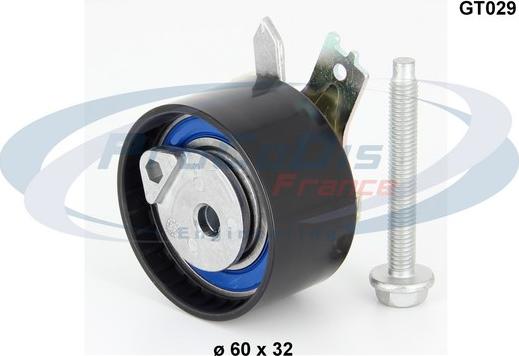 Procodis France GT029 - Tensioner Pulley, timing belt www.autospares.lv