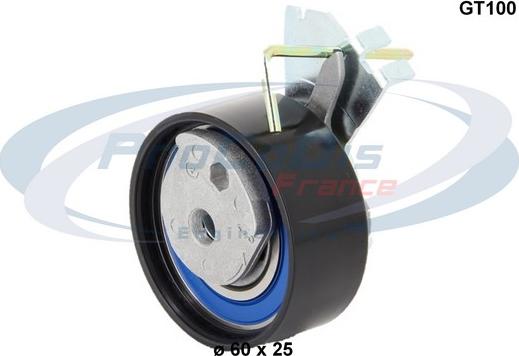 Procodis France GT100 - Tensioner Pulley, timing belt www.autospares.lv