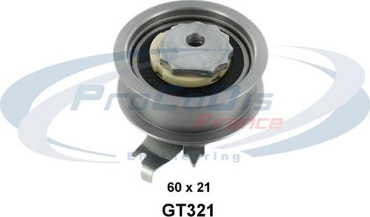 Procodis France GT321 - Натяжной ролик, зубчатый ремень ГРМ www.autospares.lv