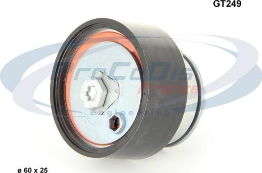 Procodis France GT249V - Tensioner Pulley, timing belt www.autospares.lv