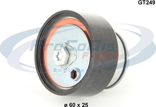 Procodis France GT249 - Tensioner Pulley, timing belt www.autospares.lv