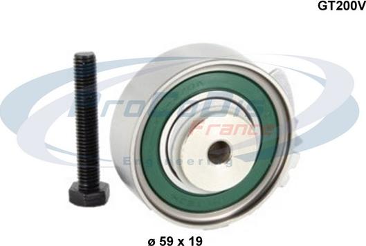 Procodis France GT200V - Spriegotājrullītis, Gāzu sadales mehānisma piedziņas siksna autospares.lv