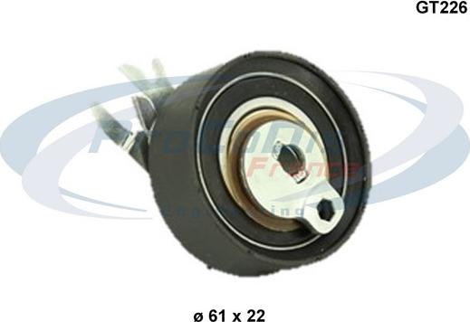 Procodis France GT226 - Tensioner Pulley, timing belt www.autospares.lv