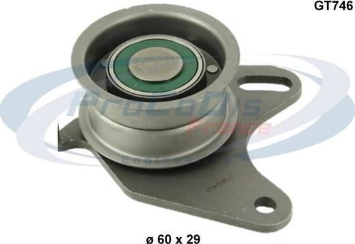 Procodis France GT746 - Tensioner Pulley, timing belt www.autospares.lv