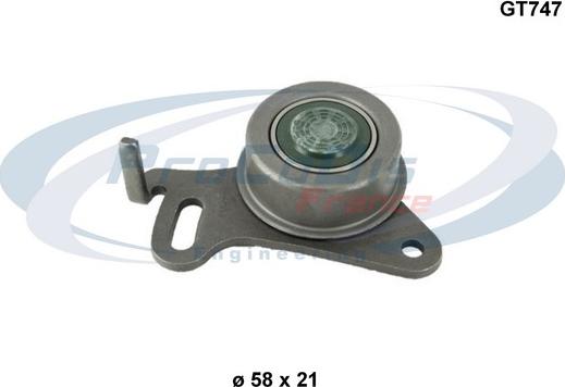 Procodis France GT747 - Tensioner Pulley, timing belt www.autospares.lv