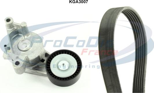 Procodis France KGA3007 - V-Ribbed Belt Set www.autospares.lv