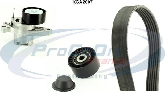 Procodis France KGA2007 - Поликлиновый ременный комплект www.autospares.lv