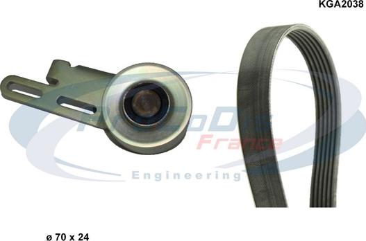 Procodis France KGA2038 - Поликлиновый ременный комплект www.autospares.lv