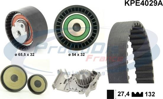 Procodis France KPE4029A - Ūdenssūknis + Zobsiksnas komplekts www.autospares.lv