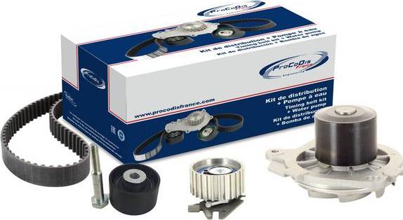 Procodis France KPE1036A - Water Pump & Timing Belt Set www.autospares.lv