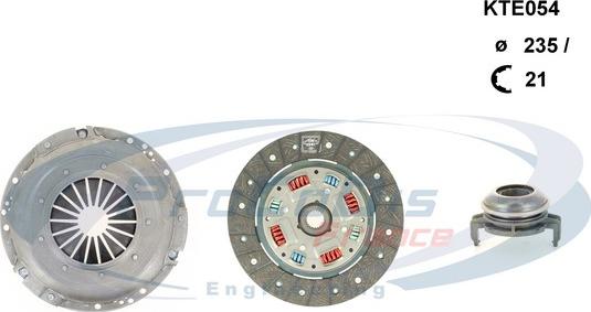 Procodis France KTE054 - Clutch Kit www.autospares.lv