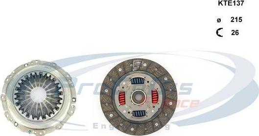 Procodis France KTE137SB - Clutch Kit www.autospares.lv