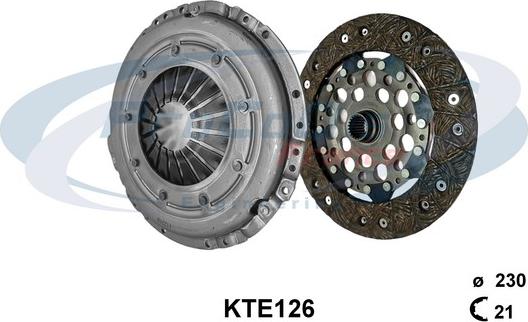 Procodis France KTE126 - Sajūga komplekts autospares.lv