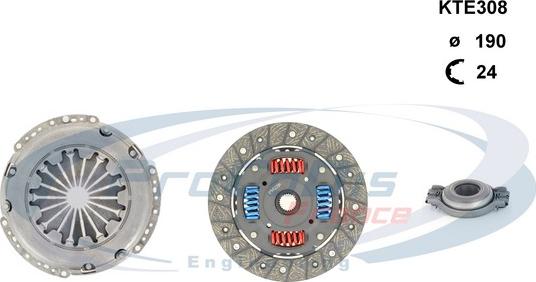 Procodis France KTE308 - Clutch Kit www.autospares.lv