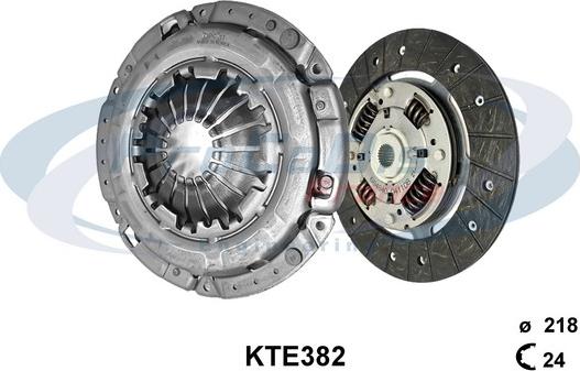 Procodis France KTE382 - Sajūga komplekts www.autospares.lv