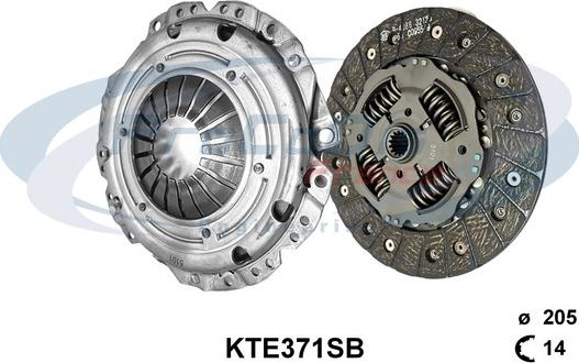 Procodis France KTE371SB - Комплект сцепления www.autospares.lv