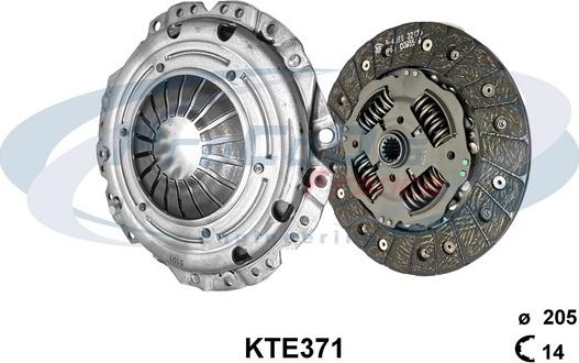 Procodis France KTE371 - Clutch Kit www.autospares.lv