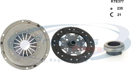 Procodis France KTE377 - Clutch Kit www.autospares.lv