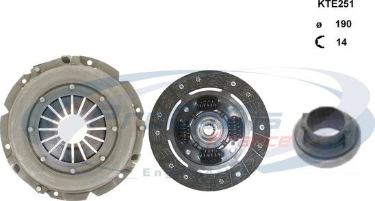 Procodis France KTE251 - Clutch Kit www.autospares.lv