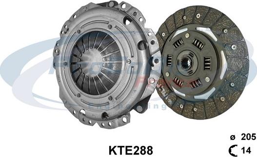 Procodis France KTE288 - Sajūga komplekts autospares.lv