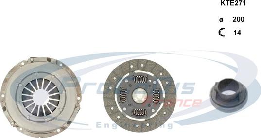 Procodis France KTE271 - Clutch Kit www.autospares.lv