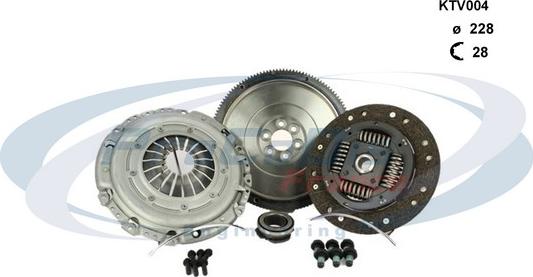 Procodis France KTV004 - Clutch Kit www.autospares.lv