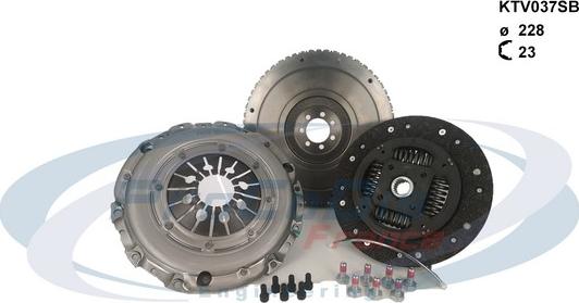 Procodis France KTV037SB - Clutch Kit www.autospares.lv