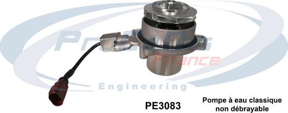 Procodis France PE3083 - Water Pump www.autospares.lv