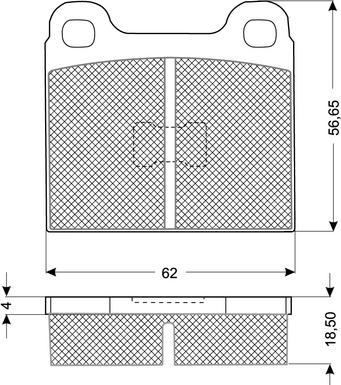 Procodis France PF10161 - Bremžu uzliku kompl., Disku bremzes www.autospares.lv