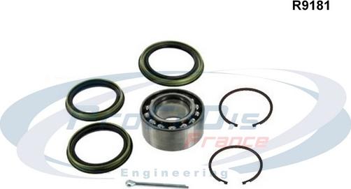 Procodis France R9181 - Wheel hub, bearing Kit www.autospares.lv