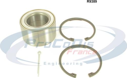 Procodis France R9389 - Wheel hub, bearing Kit www.autospares.lv