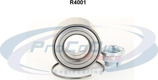 Procodis France R4001 - Подшипник ступицы колеса, комплект www.autospares.lv