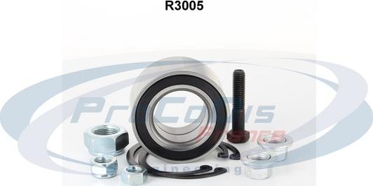 Procodis France R3005 - Wheel hub, bearing Kit www.autospares.lv