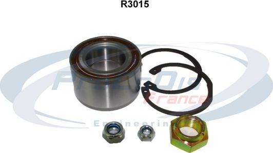 Procodis France R3015 - Подшипник ступицы колеса, комплект www.autospares.lv