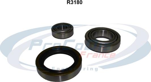 Procodis France R3180 - Подшипник ступицы колеса, комплект www.autospares.lv