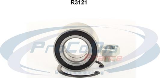 Procodis France R3121 - Wheel hub, bearing Kit www.autospares.lv