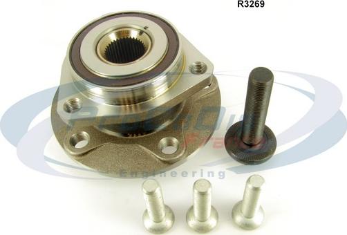 Procodis France R3269 - Подшипник ступицы колеса, комплект www.autospares.lv